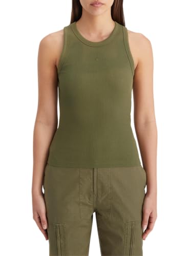 Scotch & Soda Damen Racer Rib Tank Top, Clay Pink 7354, EU im Sale